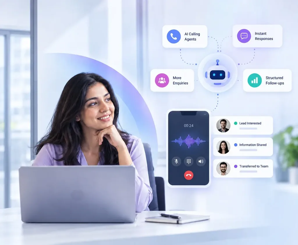 A Troika specialist reviewing a managed AI calling campaign